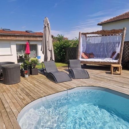 La Serenite Balinaise, Chambre Et Sdb Privee, Jardin , Piscine Et Jacuzzi En Saison, Pres De Chantilly, Parc Asterix Et Cdg Et Paris En 20' Orry-La-Ville Ngoại thất bức ảnh