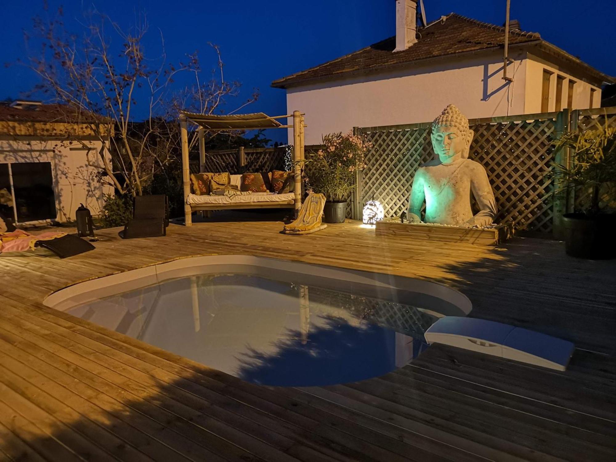 La Serenite Balinaise, Chambre Et Sdb Privee, Jardin , Piscine Et Jacuzzi En Saison, Pres De Chantilly, Parc Asterix Et Cdg Et Paris En 20' Orry-La-Ville Ngoại thất bức ảnh
