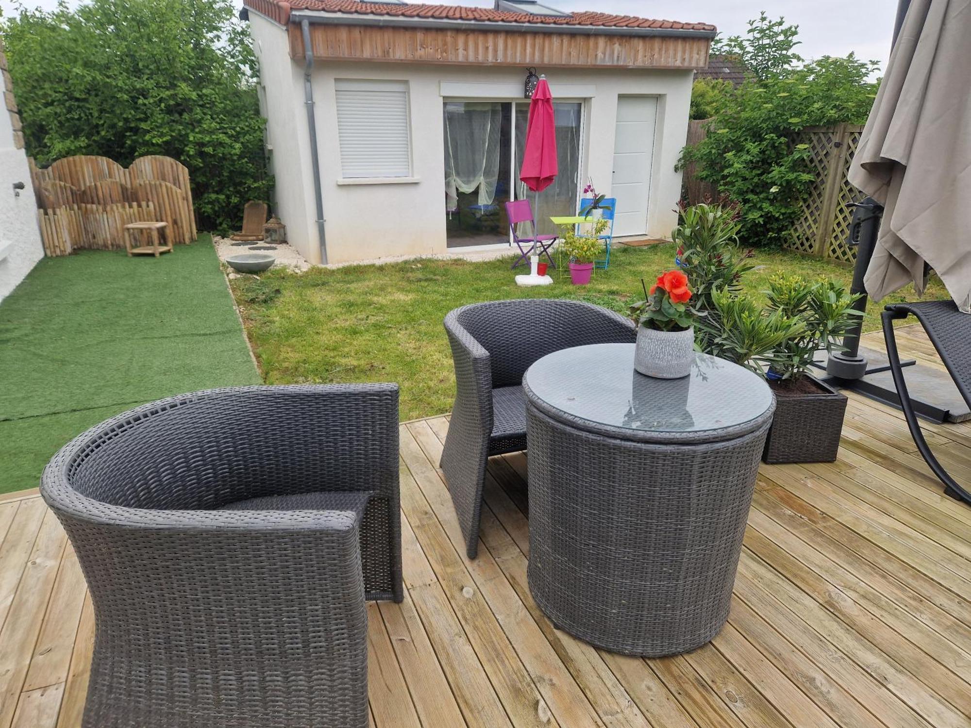 La Serenite Balinaise, Chambre Et Sdb Privee, Jardin , Piscine Et Jacuzzi En Saison, Pres De Chantilly, Parc Asterix Et Cdg Et Paris En 20' Orry-La-Ville Ngoại thất bức ảnh