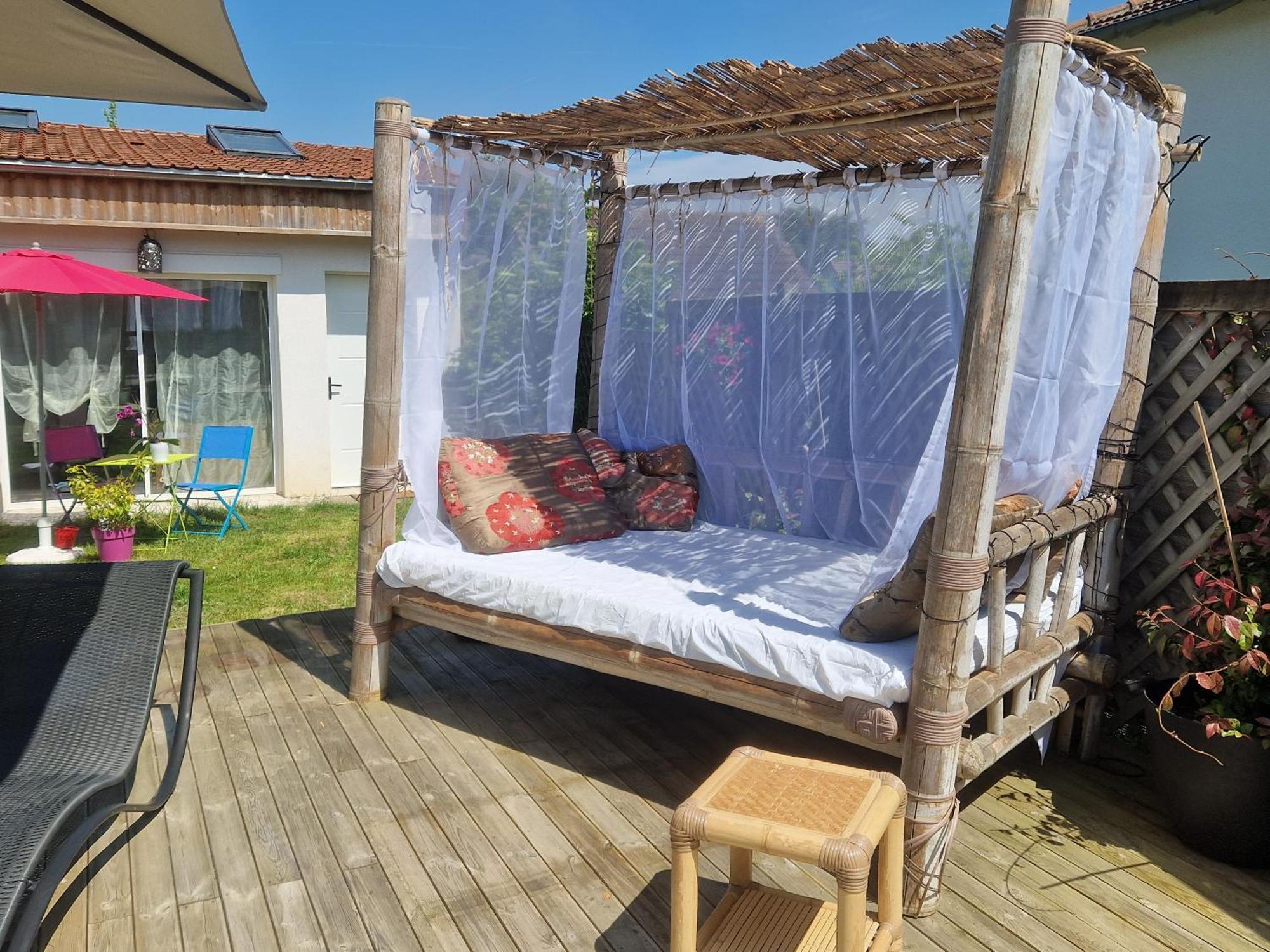 La Serenite Balinaise, Chambre Et Sdb Privee, Jardin , Piscine Et Jacuzzi En Saison, Pres De Chantilly, Parc Asterix Et Cdg Et Paris En 20' Orry-La-Ville Ngoại thất bức ảnh