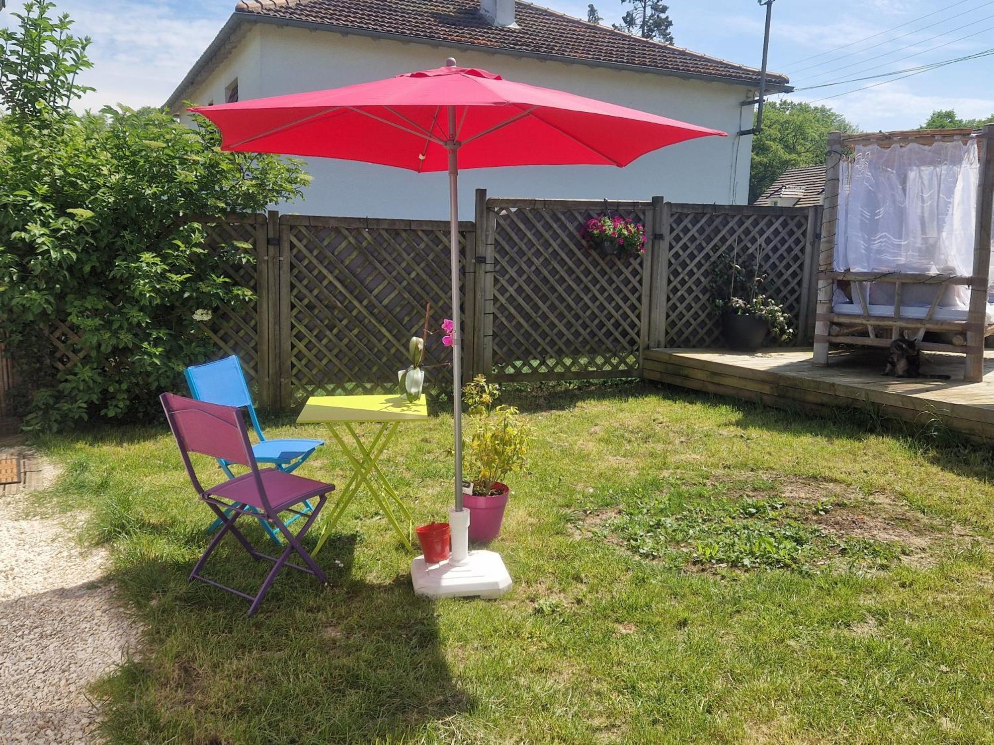 La Serenite Balinaise, Chambre Et Sdb Privee, Jardin , Piscine Et Jacuzzi En Saison, Pres De Chantilly, Parc Asterix Et Cdg Et Paris En 20' Orry-La-Ville Ngoại thất bức ảnh