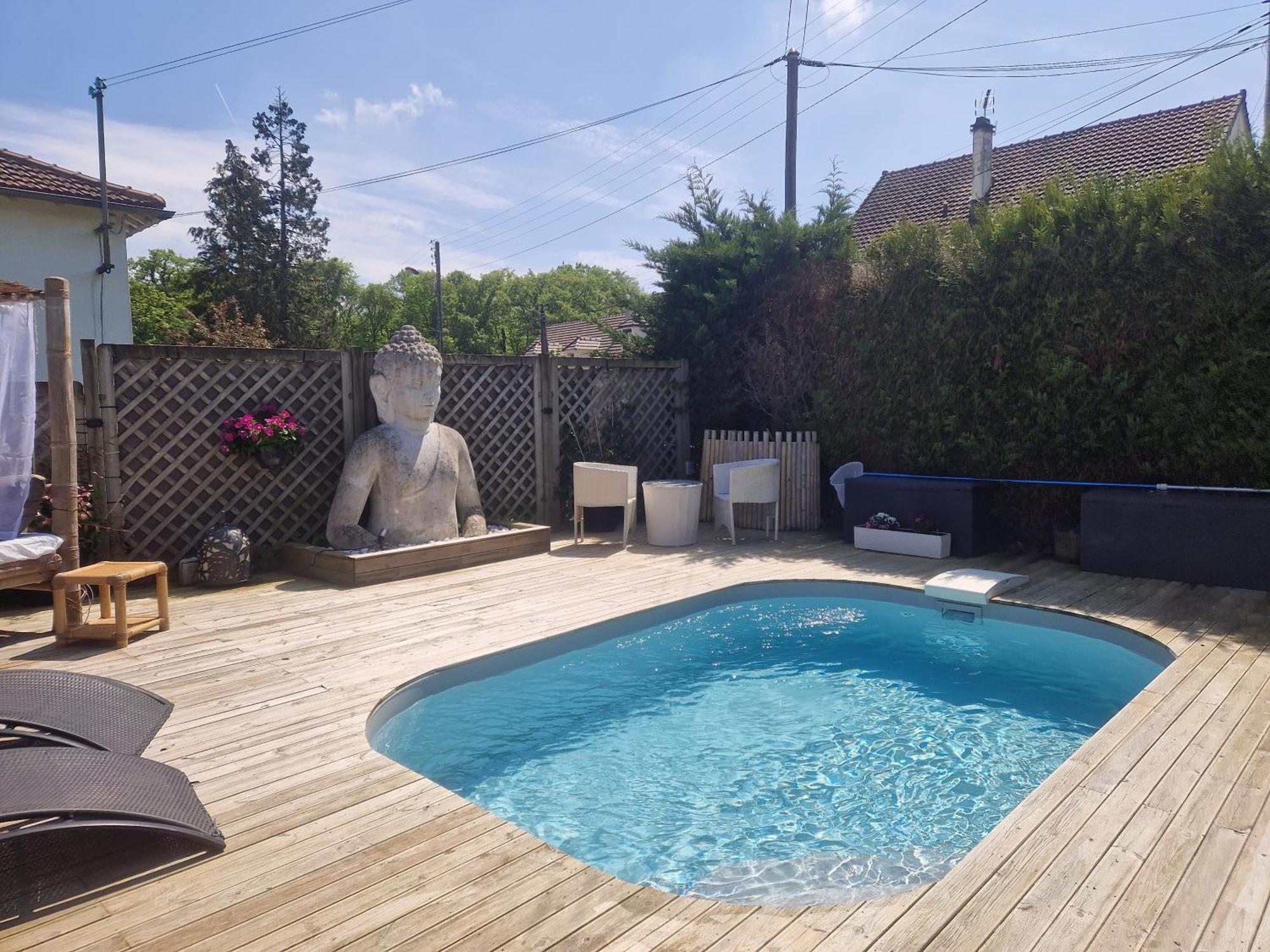La Serenite Balinaise, Chambre Et Sdb Privee, Jardin , Piscine Et Jacuzzi En Saison, Pres De Chantilly, Parc Asterix Et Cdg Et Paris En 20' Orry-La-Ville Ngoại thất bức ảnh