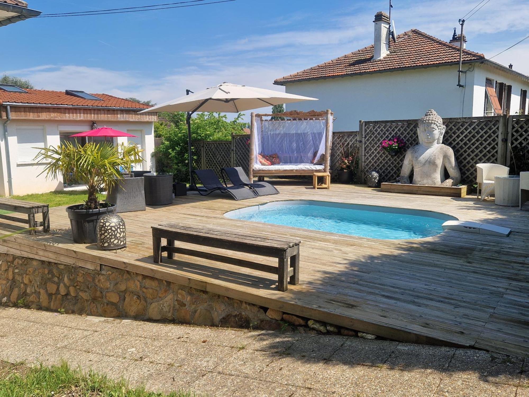 La Serenite Balinaise, Chambre Et Sdb Privee, Jardin , Piscine Et Jacuzzi En Saison, Pres De Chantilly, Parc Asterix Et Cdg Et Paris En 20' Orry-La-Ville Ngoại thất bức ảnh