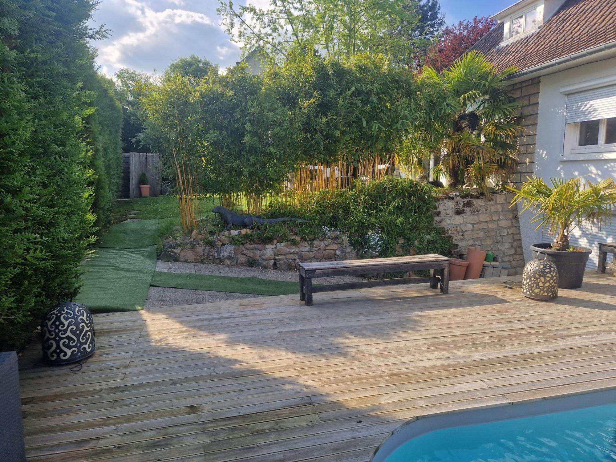 La Serenite Balinaise, Chambre Et Sdb Privee, Jardin , Piscine Et Jacuzzi En Saison, Pres De Chantilly, Parc Asterix Et Cdg Et Paris En 20' Orry-La-Ville Ngoại thất bức ảnh